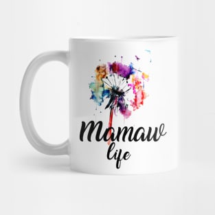 Mamaw Life Dandelion Mug